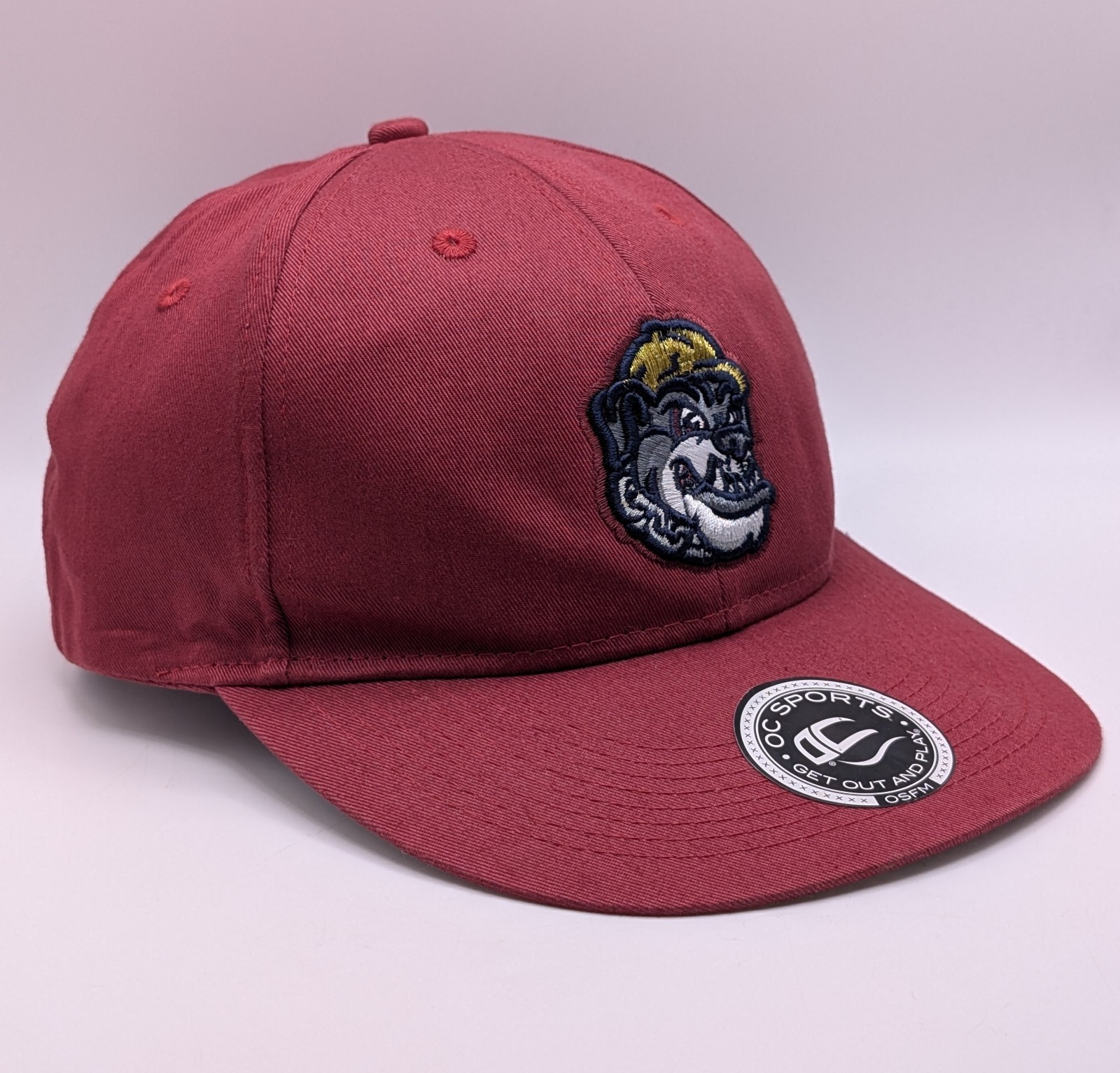 Mahoning Valley Scrappers Hat Adjustable Red MILB Hat Cap Adult OSFM OC Sports