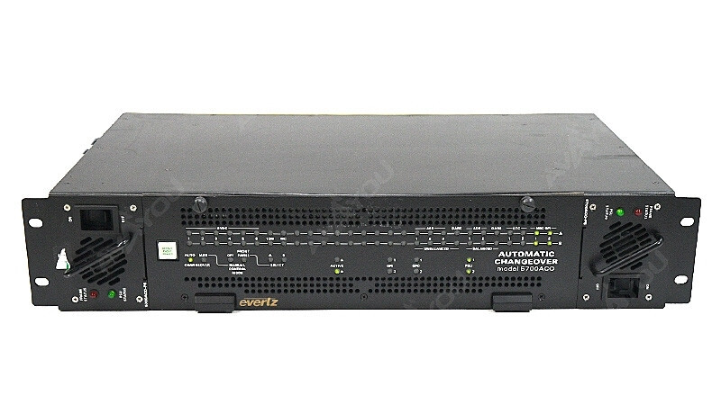 Evertz 5700ACO Automatic Changeover for 5700 IP Master Sync and Clock Generator