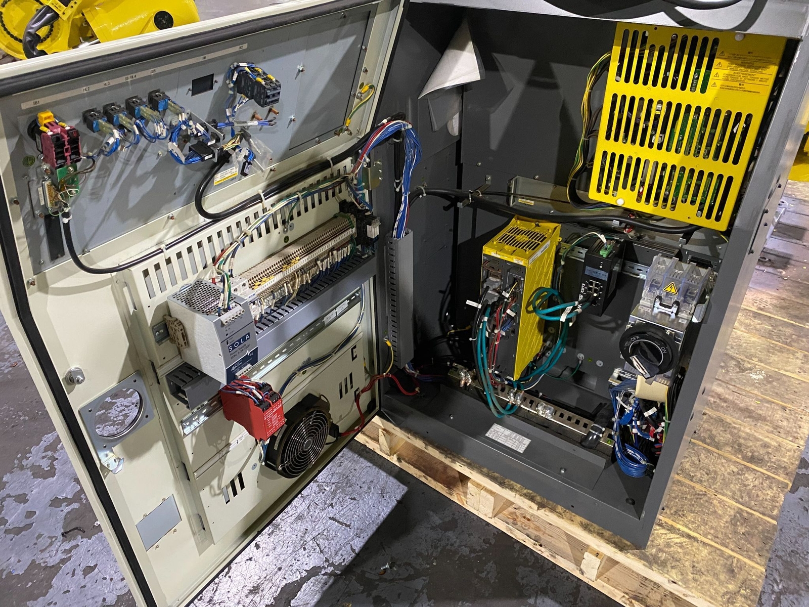 FANUC R-2000iC/210F w/ R-30iB Controls PARTS ONLY - REFURBISHED See Description