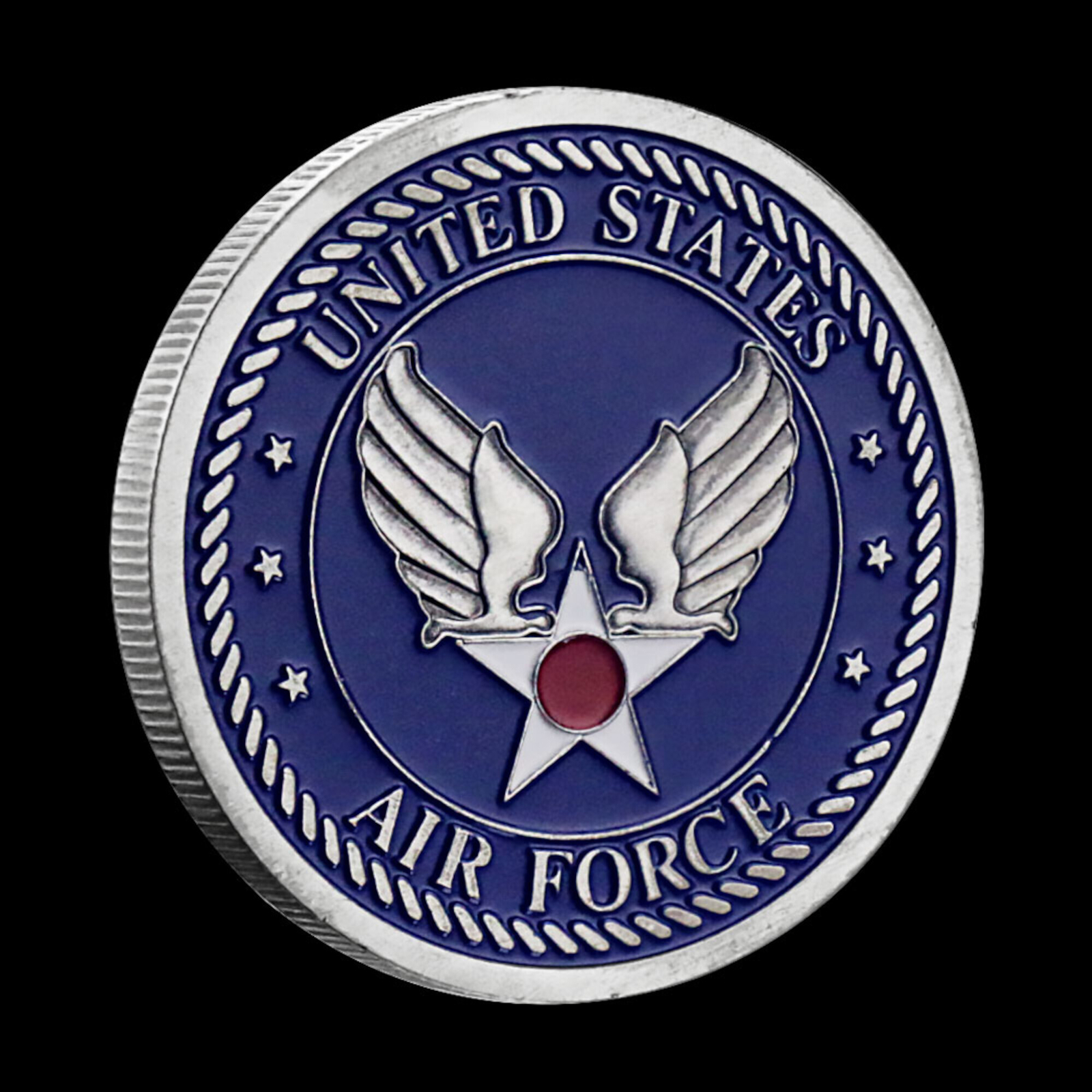 Air Force Death Smiles at Everyone Challenge Coin