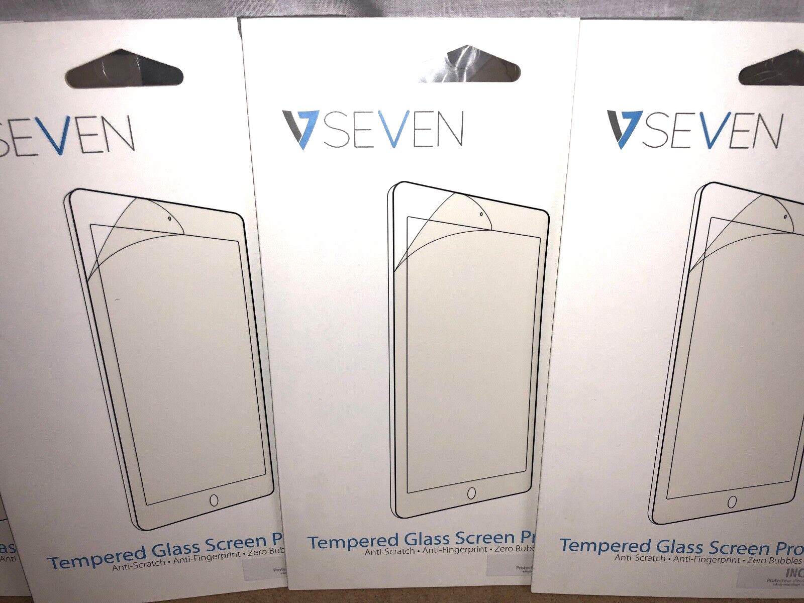 V7 Screen Protector 3 pack for Apple iPad Mini PS300-IPDMN-3N ✅❤️️✅❤️️ New!!!!!