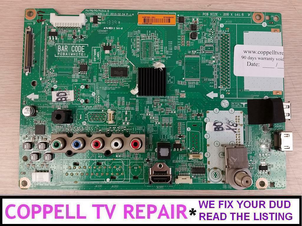 REPAIR SERVICE FOR EBT62394289 MAIN BOARD LG 42PN4500-UA 50PN4500-UA 50PN450P-UA