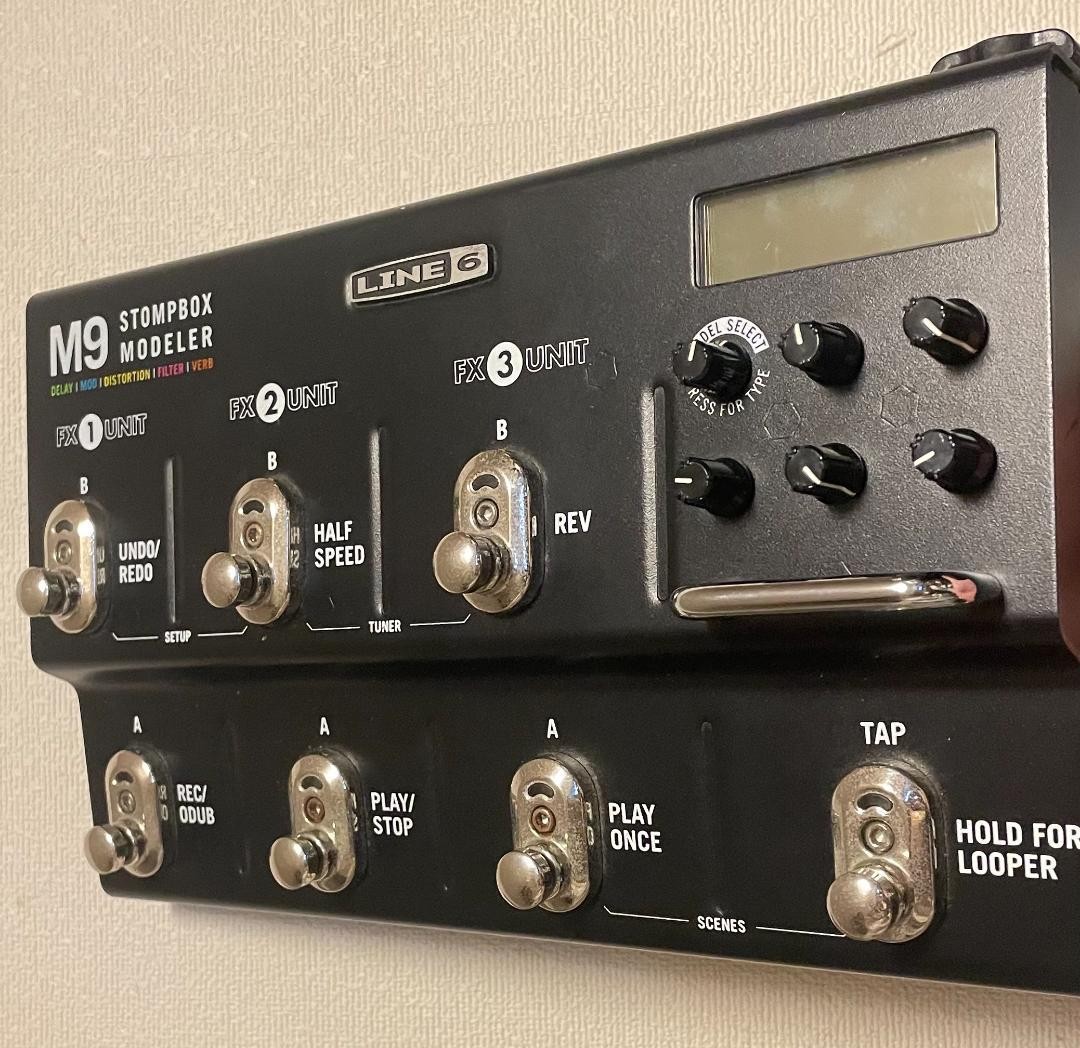 Line6 M9 Stompbox Modeler Multi-Effects Guitar Effect Pedal Tested JP