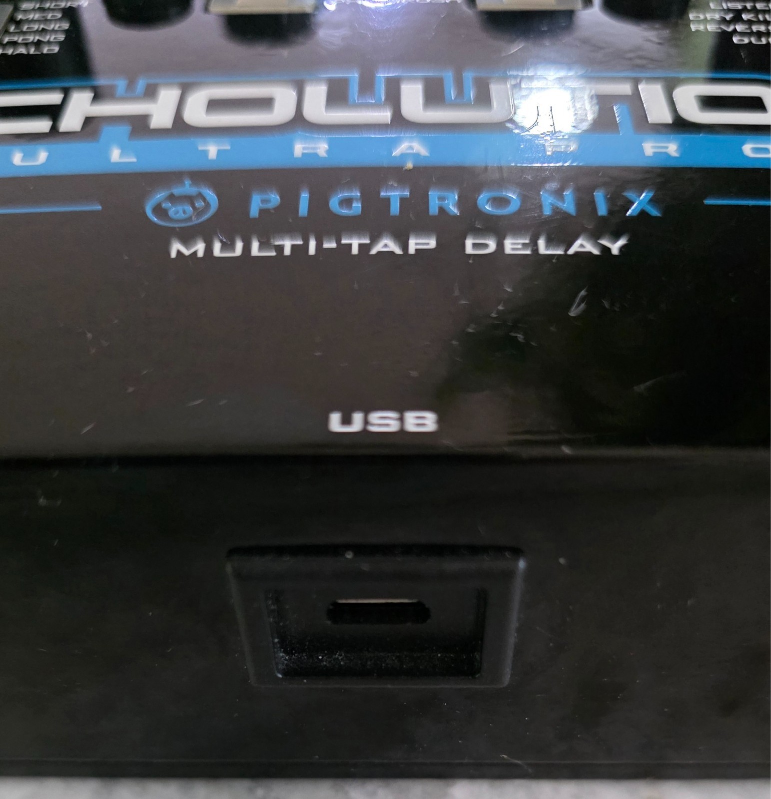 Pigtronix Echolution2 Ultra Pro Multi-Tap Delay Guitar Effect Pedal & Remote