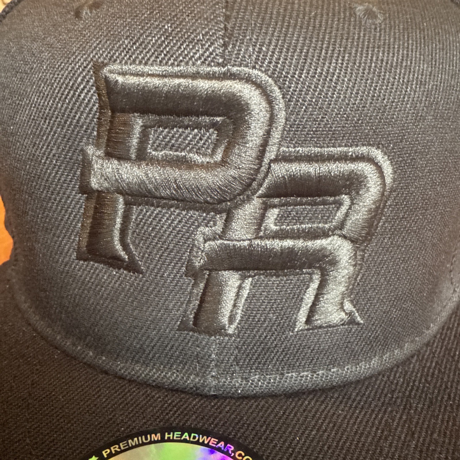 PUERTO RICO SNAP BACK Cap Gorra Hat Black PR Embroidered W Flag Embroidered