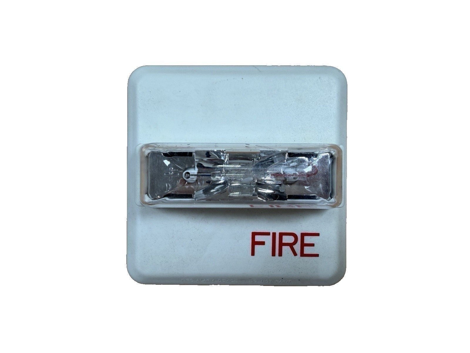 Siemens ZR-MC-W Fire Alarm Strobe Wall White w/ Mounting Plate