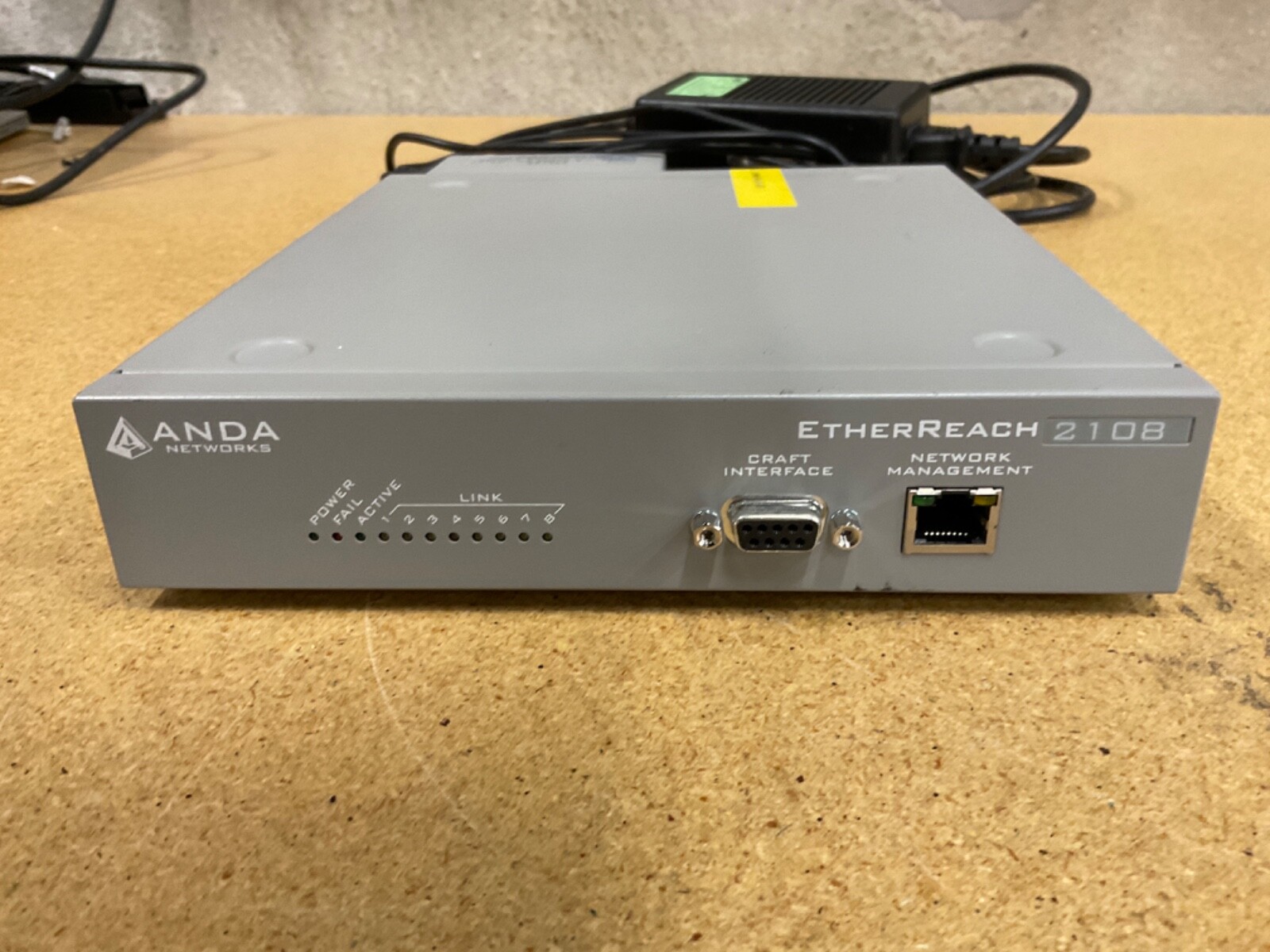 Anda Networks EtherReach 2108 Controller 8200-0109-01 Rev. C5 With ER2108 CN50