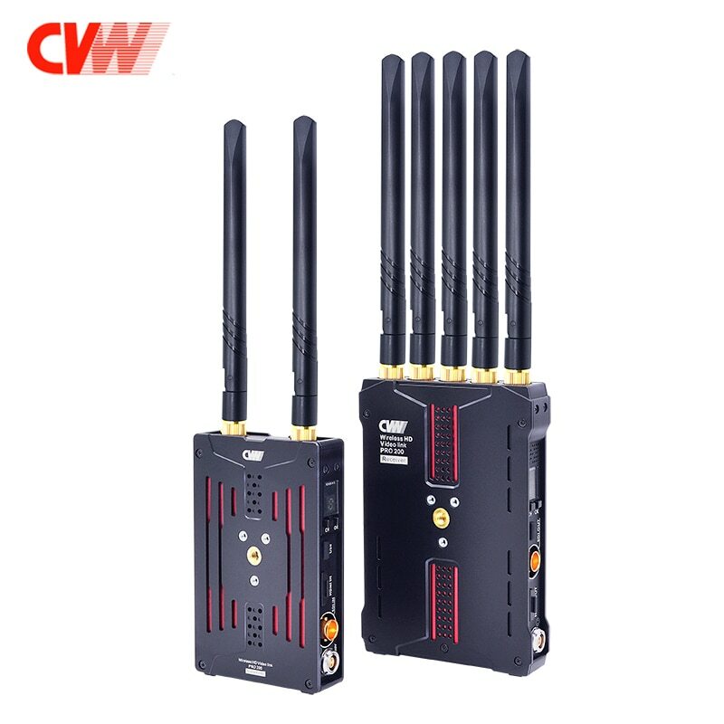 CVW Pro200 650ft Wireless Video Transmission SDI HDMI  Transmitter TX RX 1080P