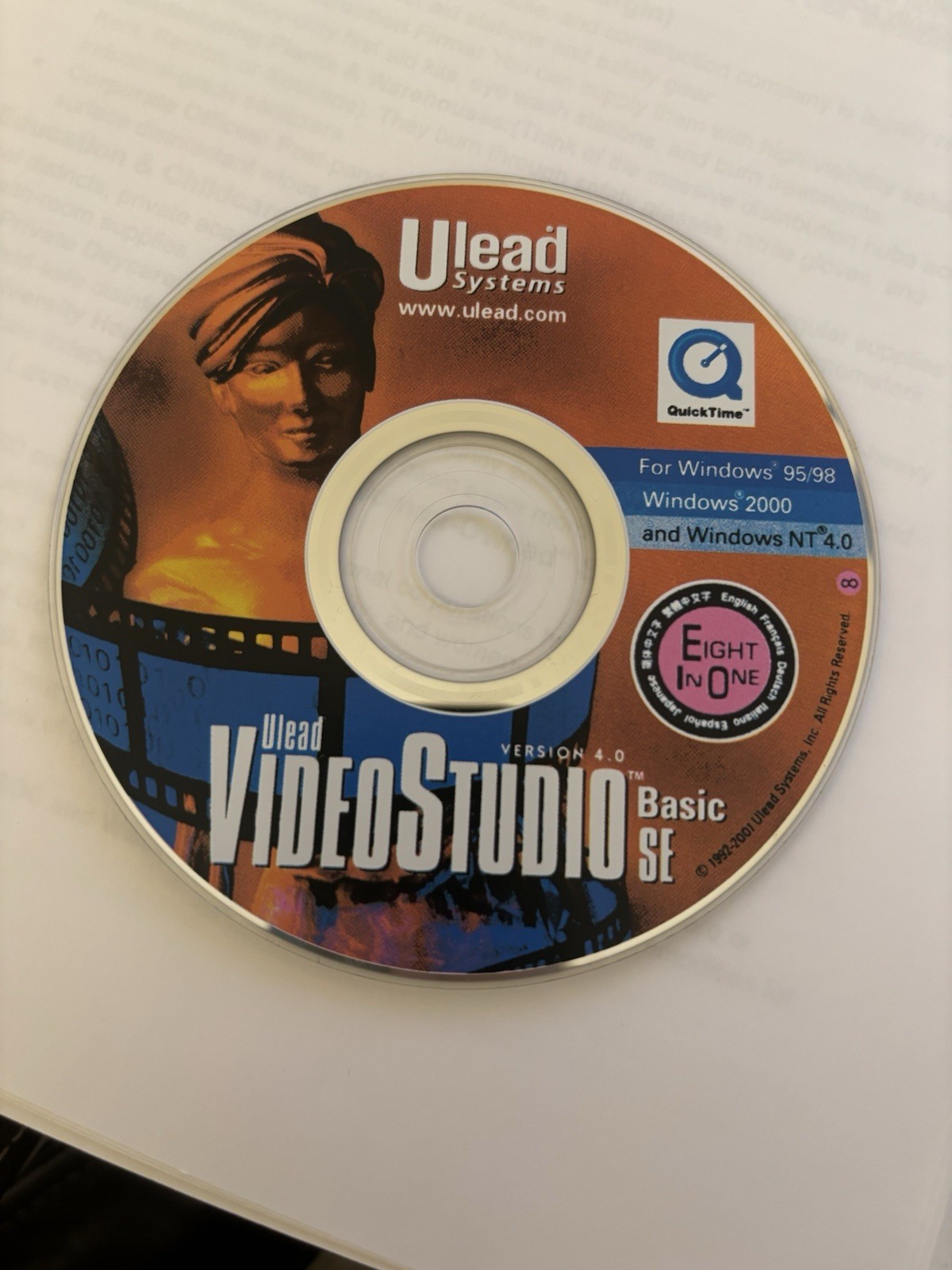 Ulead Video Studio Version 4.0 Basic SE