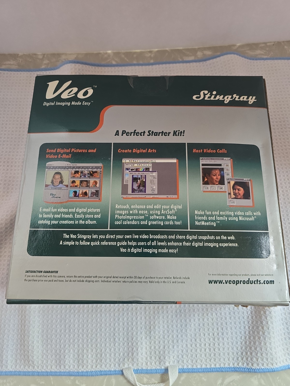 Genuine Veo Digital Imaging Made Easy Stingray Internet PC Camera **NEW-