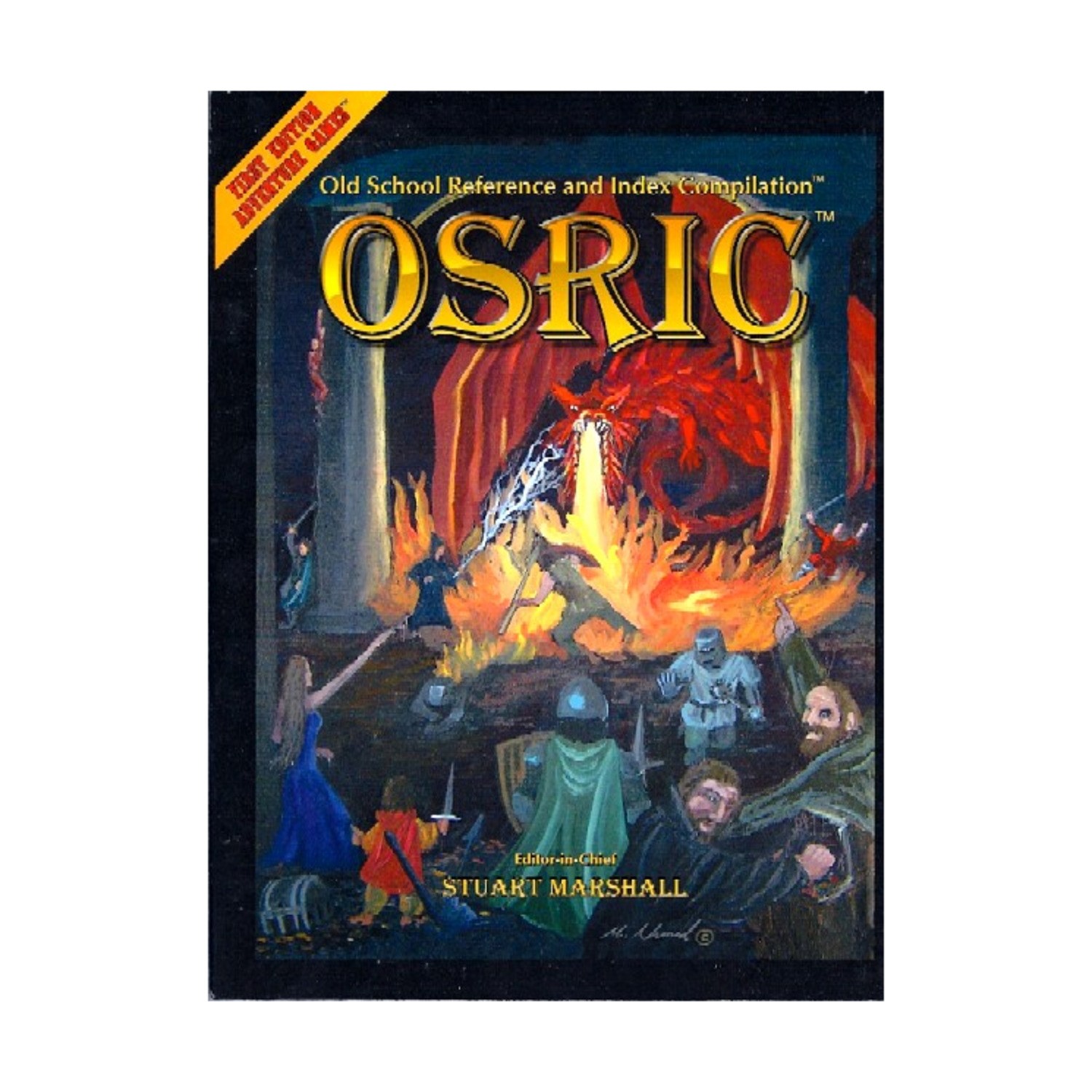 Stuart Mar OSRIC RPG  OSRIC - Old School Reference and Index Compilation VG/NM