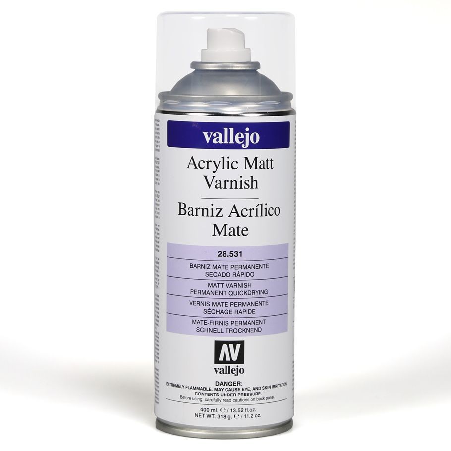 Vallejo Acrylic Matt Varnish Spray Finish