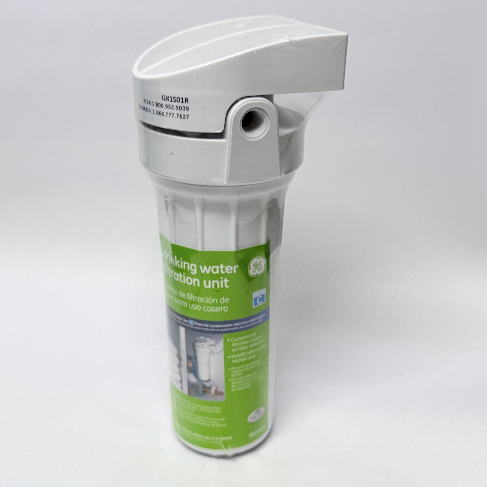 GE GX1S01R Under Sink Drinking Water Filtration System Unit  New