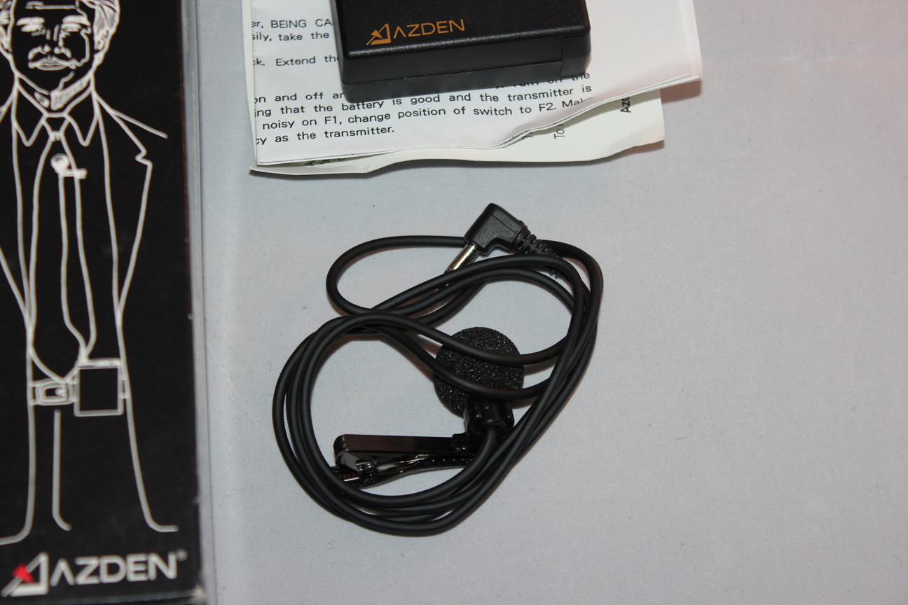 Azden WL/T-PRO Wireless Lapel Microphone Electret Condenser EX-503