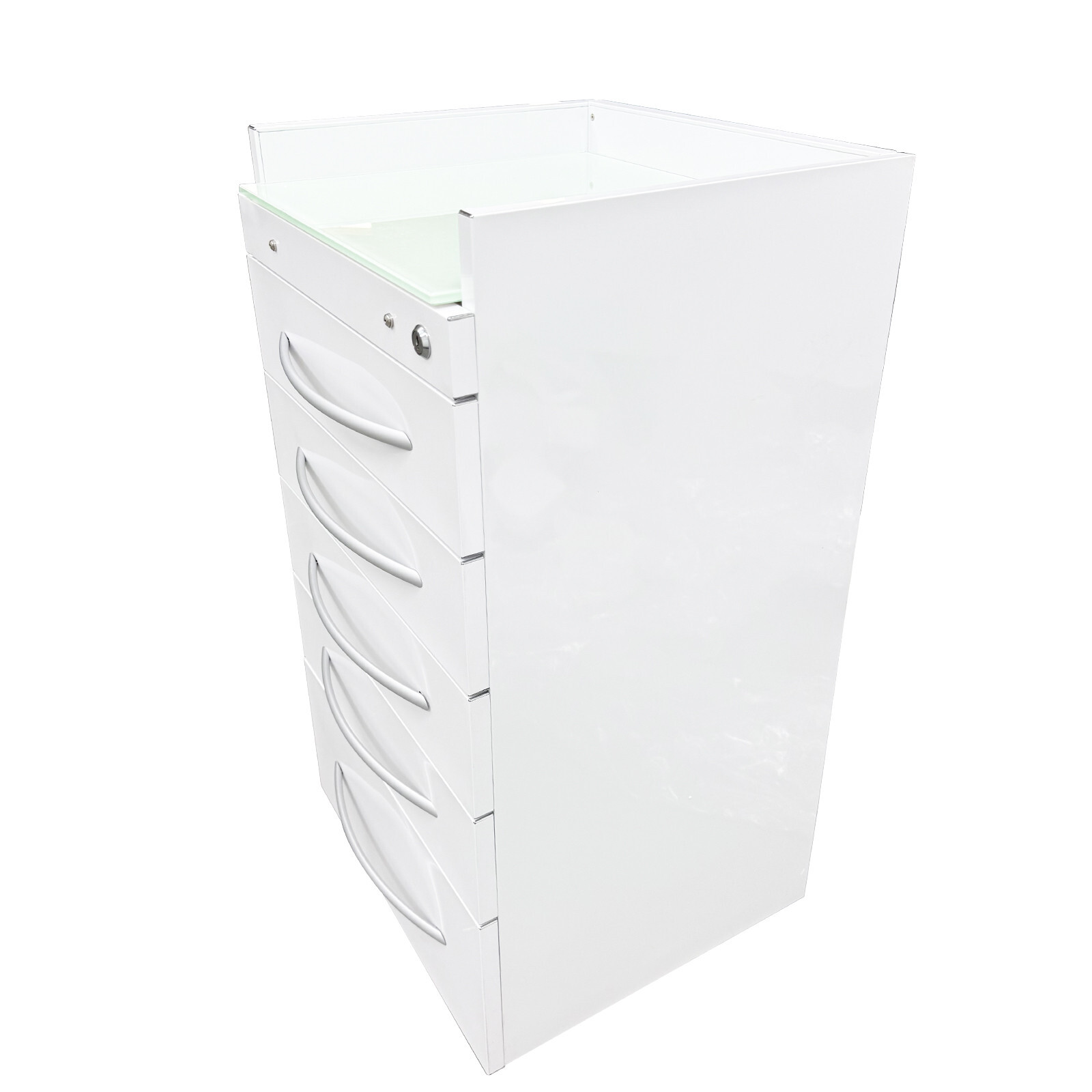 5 Drawer Dental Storage Cabinet 17.7x15.7x31.5IN Assistant's Mobile Cabinet