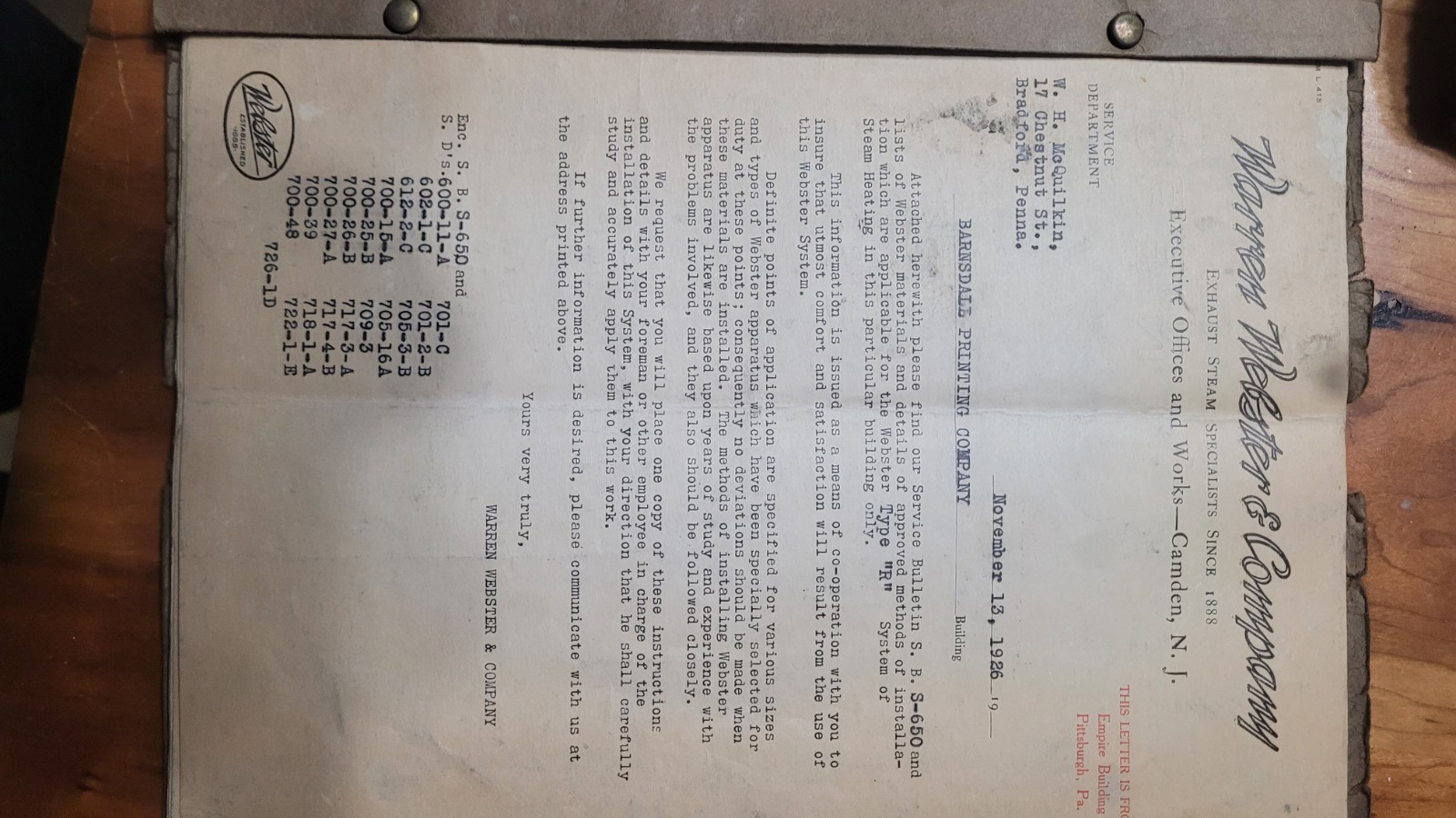 Antique Plumbing Steamfitter, Heating Manual