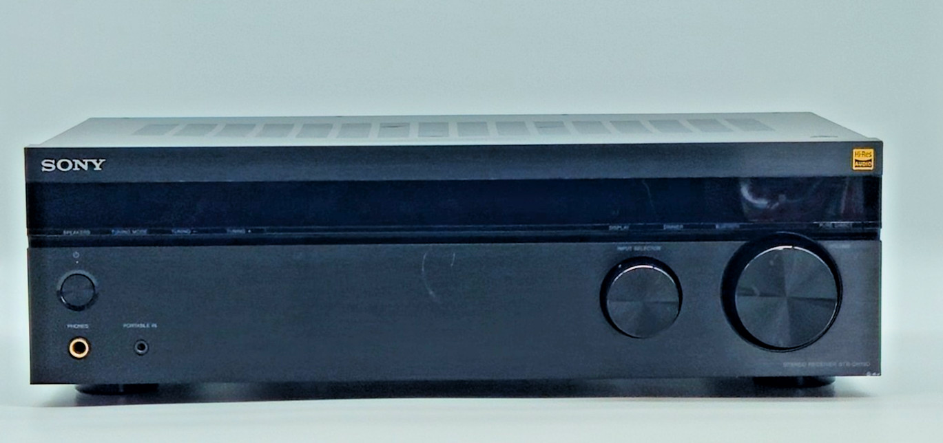 Sony STR-DH190 2-Ch Stereo Receiver Bluetooth Phono Tested No Remote