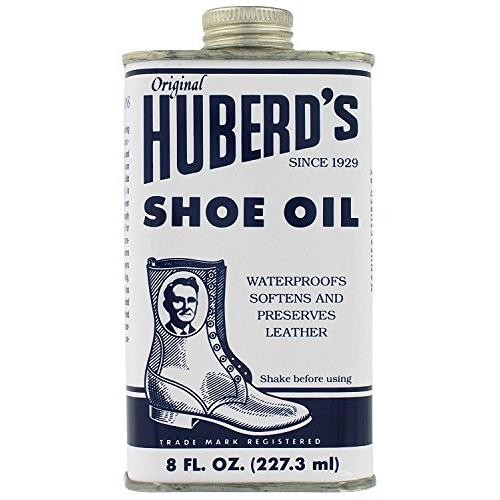 Huberd's Shoe Oil Waterproofer & Leather Conditioner (8 fl oz) - HUBERDS-OIL, N/