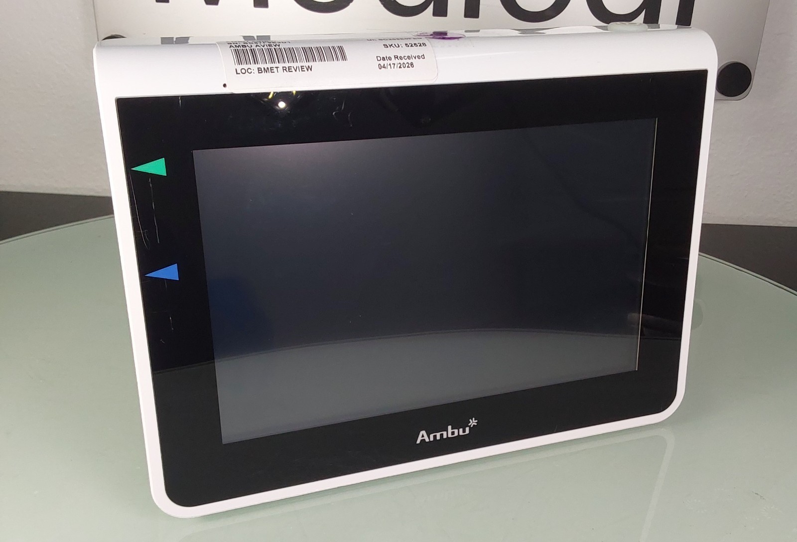 Ambu aView Portable High-Resolution Monitor Ref 405002000 w/ Mount
