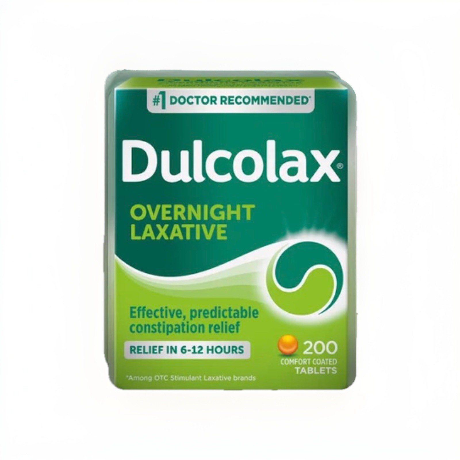 Dulcolax Laxative Tablets 5mg Bisacodyl USP Constipation Relief 200 Tablets