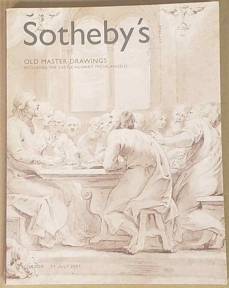 Old Masters Drawings SOTHEBY'S London 2001 Castle Howard Michelangelo FRAMES