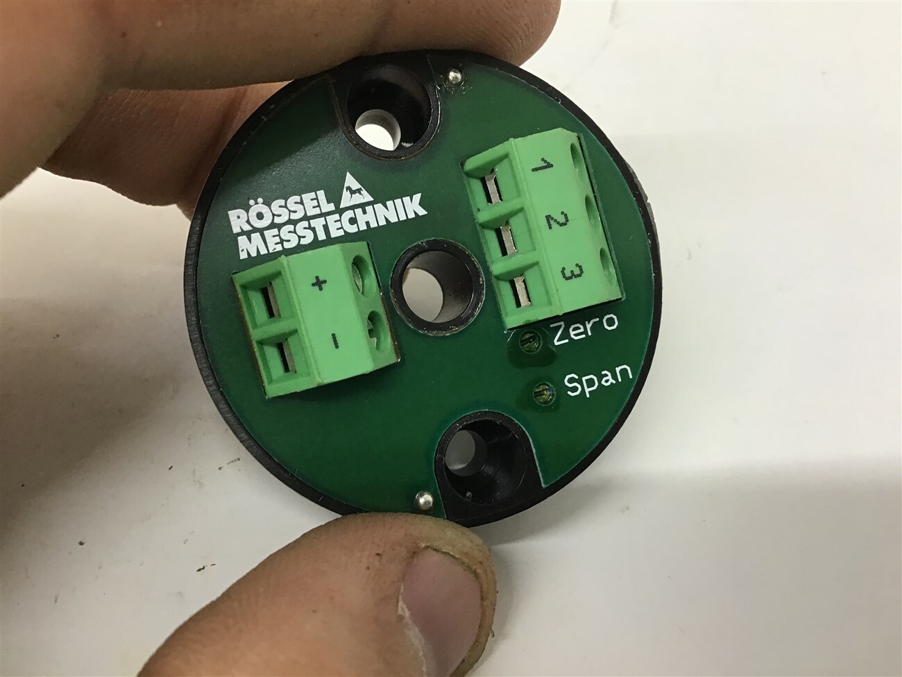 Rossel Messtechnik KAT-TK Type K 12-28 VDC Temperature Transmitter