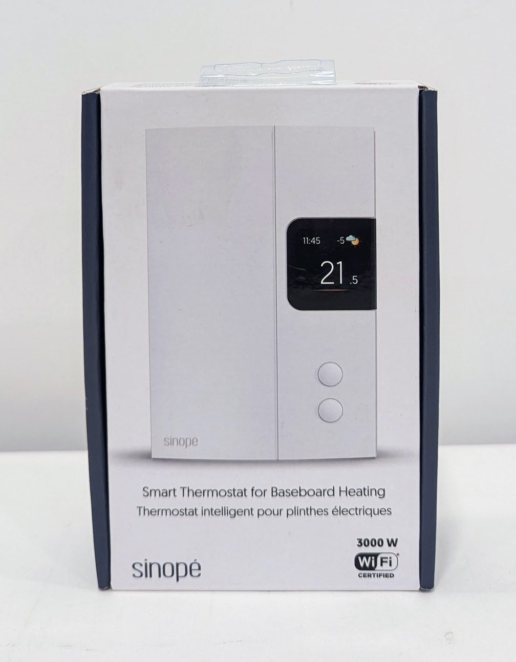Sinope TH1143WF Smart Wi-Fi Thermostat for Electric Baseboard Heating 3000W
