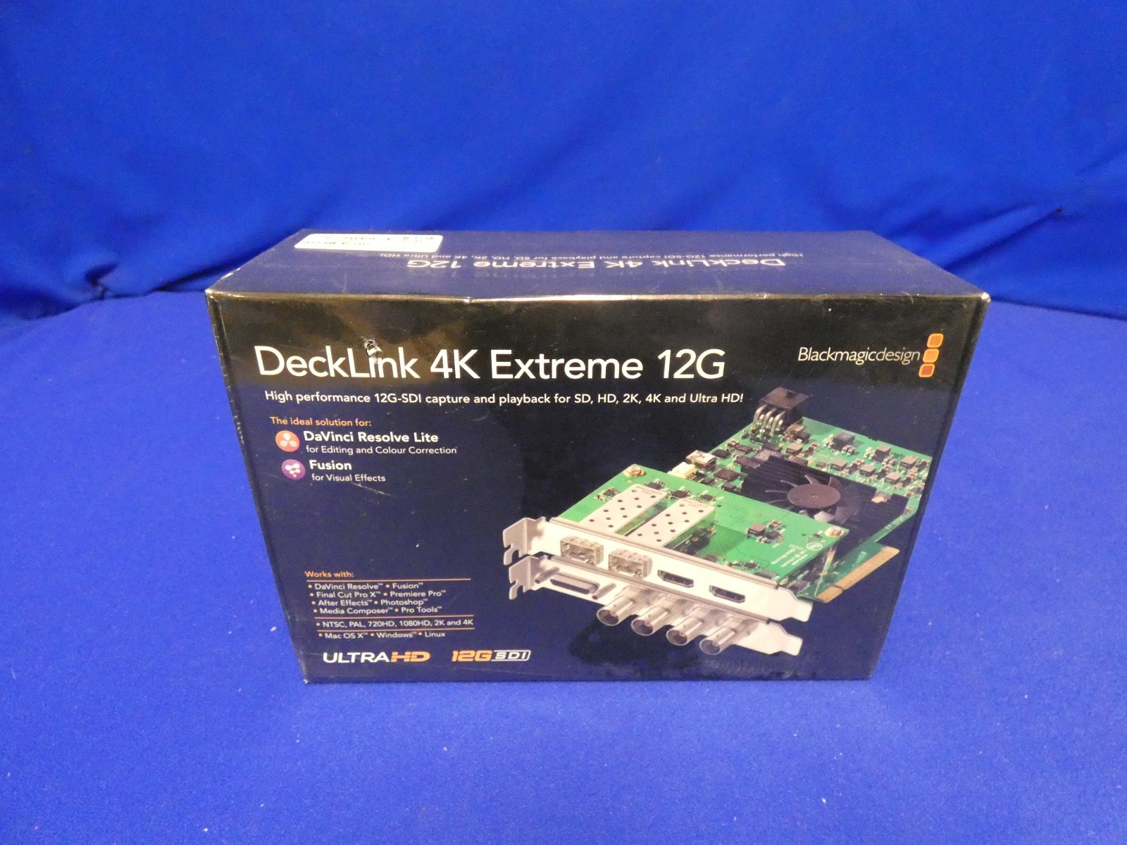 Blackmagic Design DeckLink 4K Extreme 12G Capture & Playback (New-Sealed Box)
