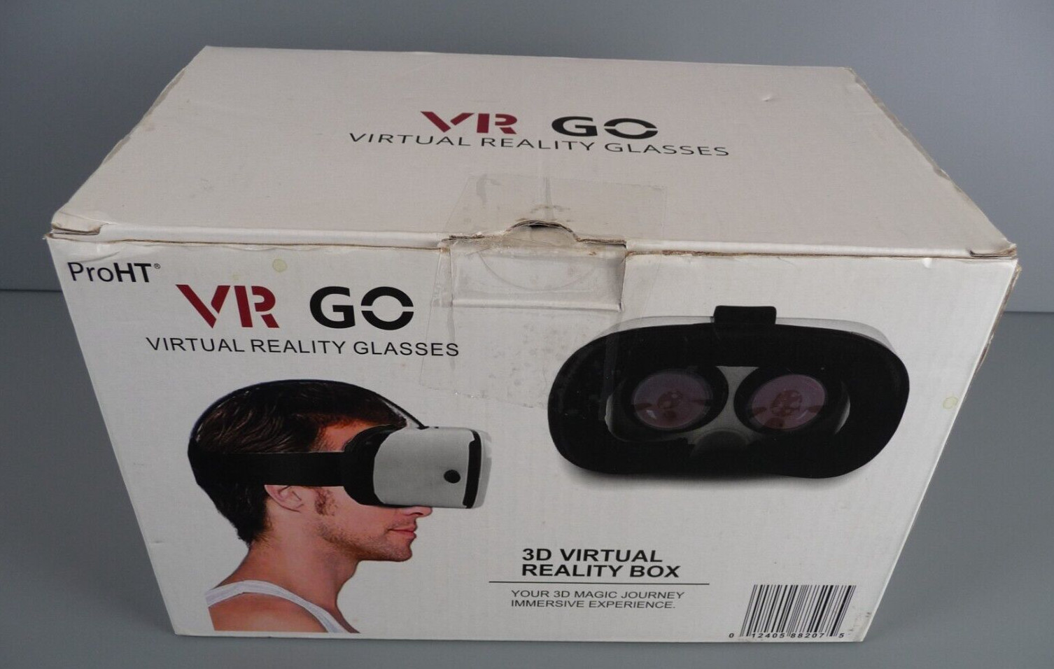 Virtual Reality Glasses VR GO White ProHT compatible Untested Compatible