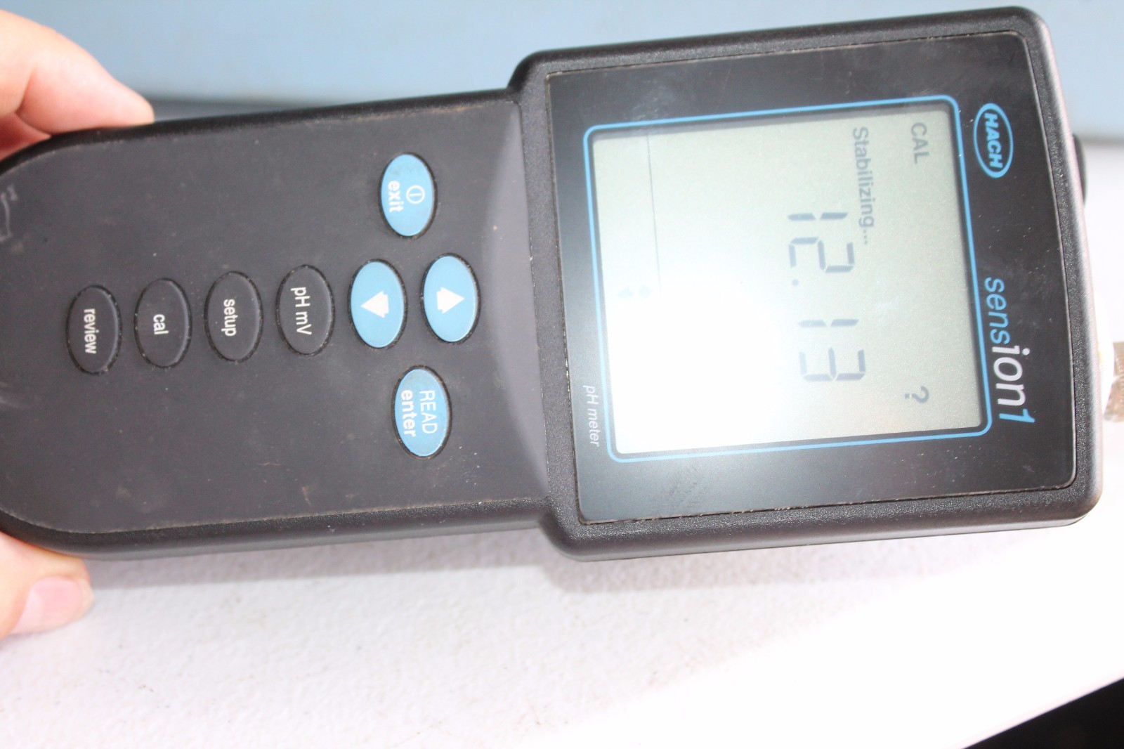 Hach Sension 1 Multimeter Portable PH Testing With Box Case Black