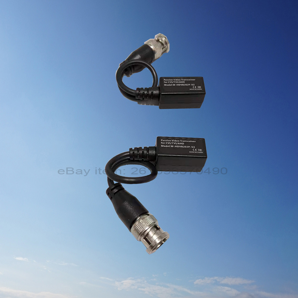 16 Pairs (32 pieces) Passive HD Video Balun Transceiver forAnalog CVI TVI AHD