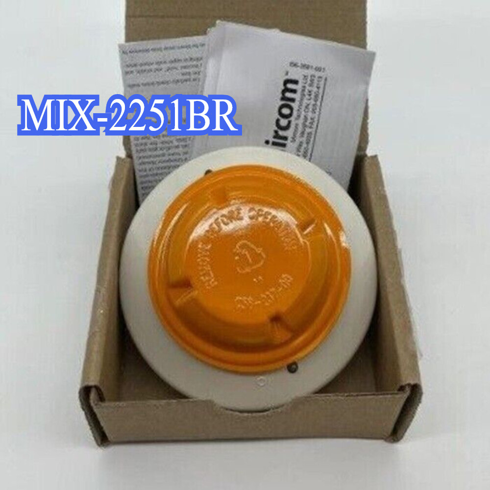 New Mircom MIX-2251BR INTELLIGENT PHOTOELECTRIC Smoke Detector Fast Ship