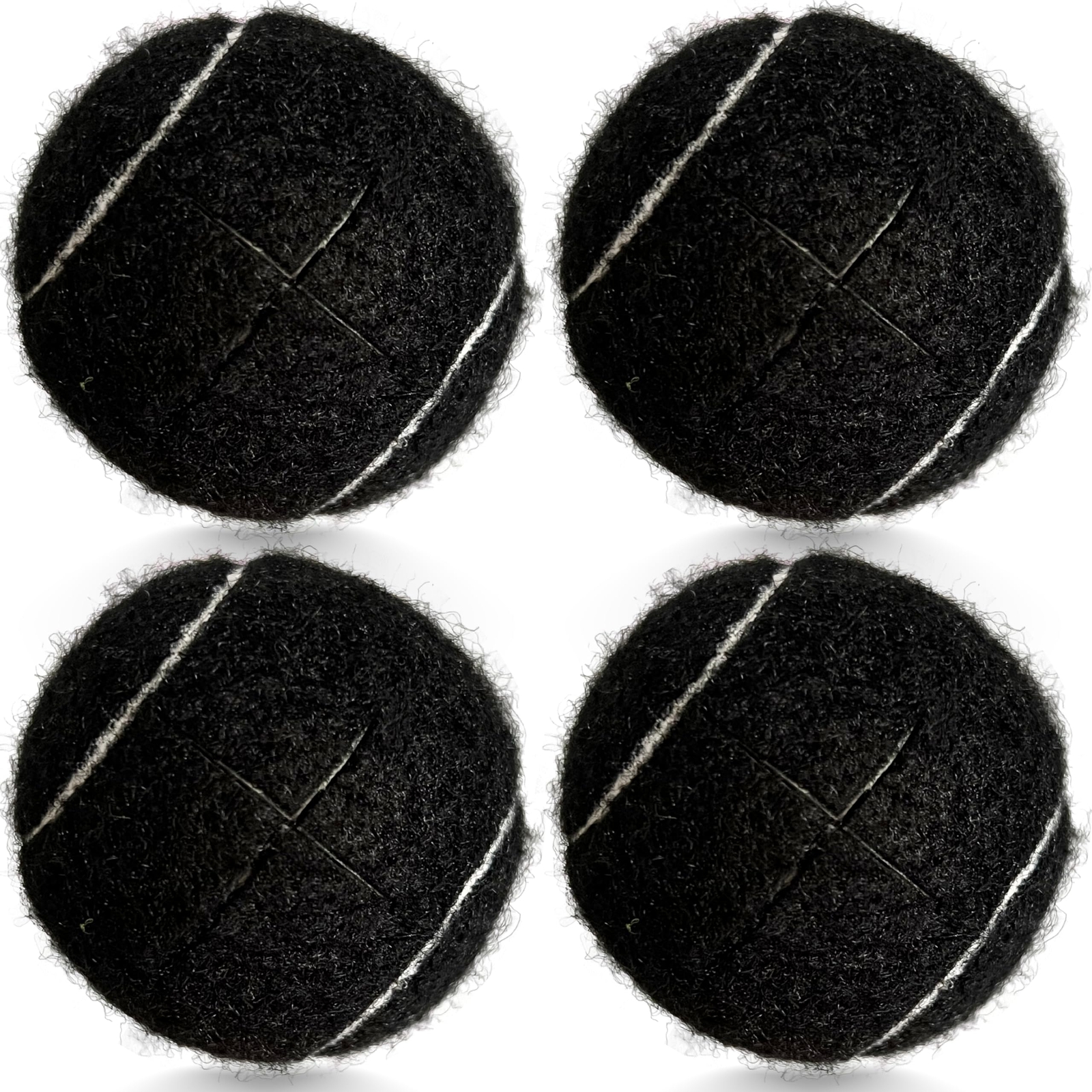 4 Pack Precut Tennis Balls for Walkers, Heavy Duty Felt Pads for Furniture Legs