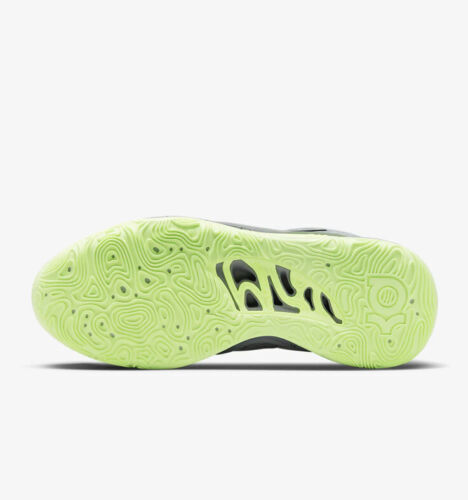 Nike KD15 TB Wolf Grey Volt Yellow Basketball Kevin Durant DO9826-001 Mens Size