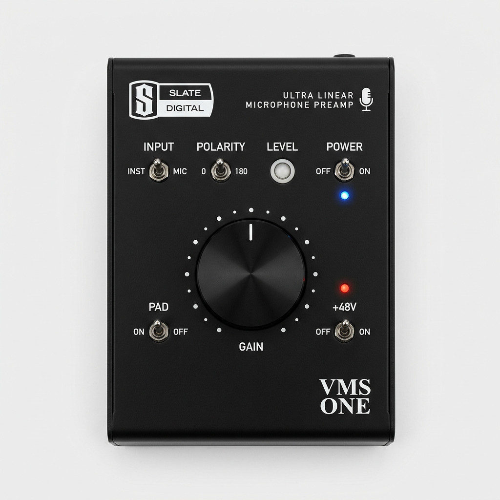 Slate Digital VMS One Virtual Microphone System Mic Preamp Amplifier