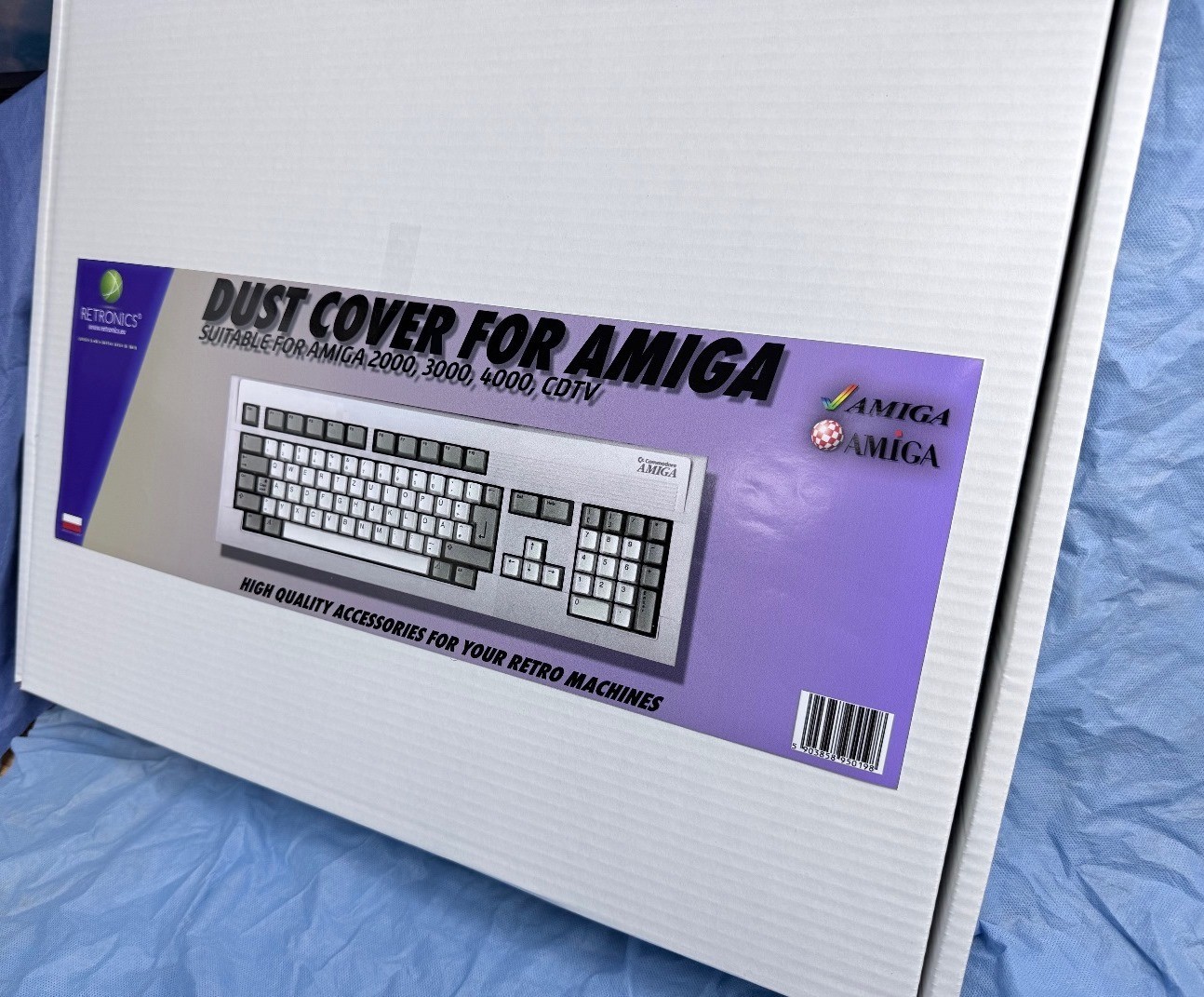 Commodore Amiga 2000, 3000, 4000, CDTV - Transparent High Quality Dust Cover