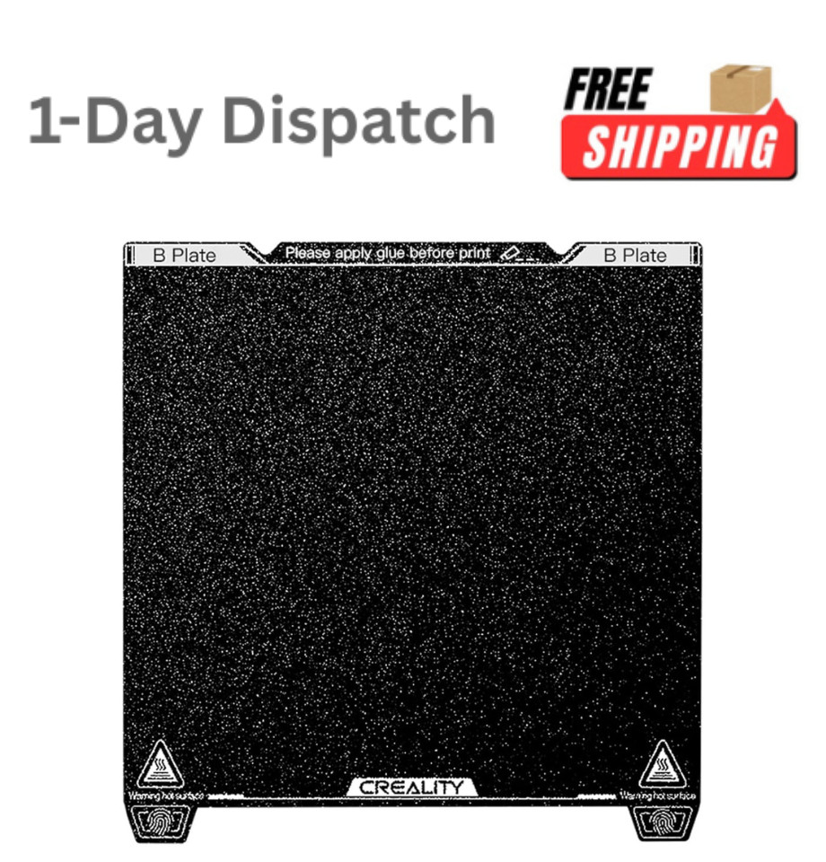 Creality K1 PEI Build Plate Powder Coating Magnetic for 235x235mm 3D Printer