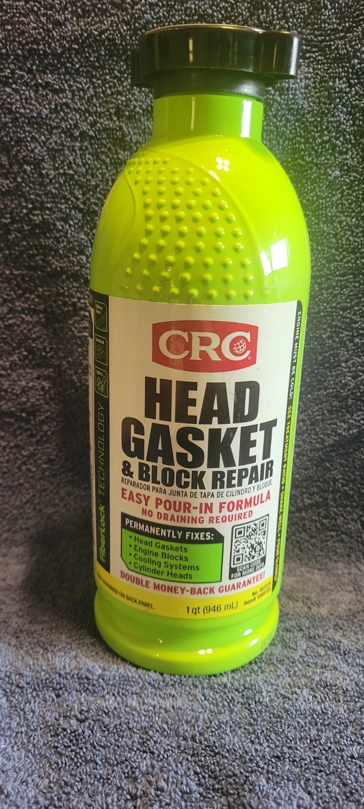 New CRC Head Gasket & Block Repair 1qt #401224 Fireblock Technology