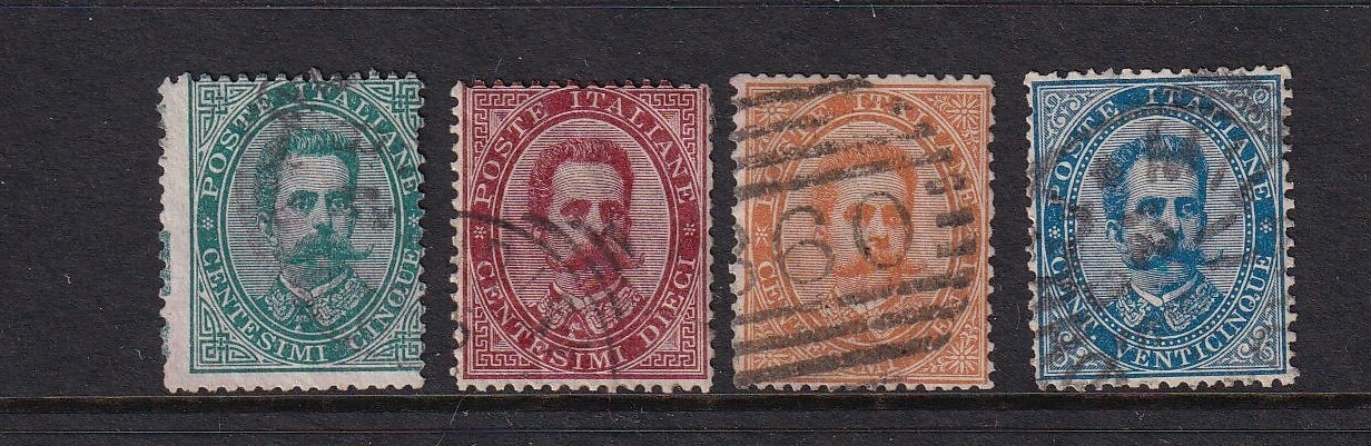 Italy Used Stamps Sc#45-48