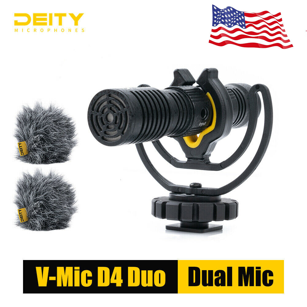 Deity V-Mic D4 Duo Dual Capsule Cardioid Microphone Dual Mono/Stereo Recording