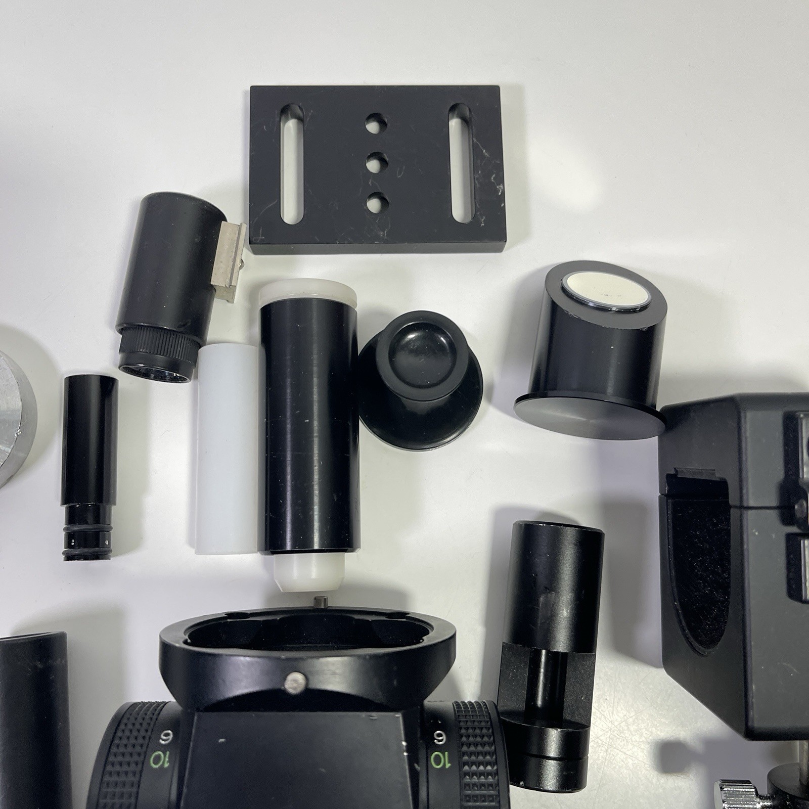 NIDEK Stereoscope Parts Lot Found Untested Microscope Pieces