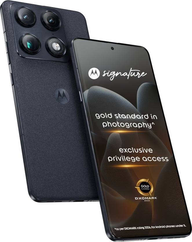 MOTOROLA Signature (Carbon, 256GB 12GB RAM) 8 Gen 5 Processor Global Version.