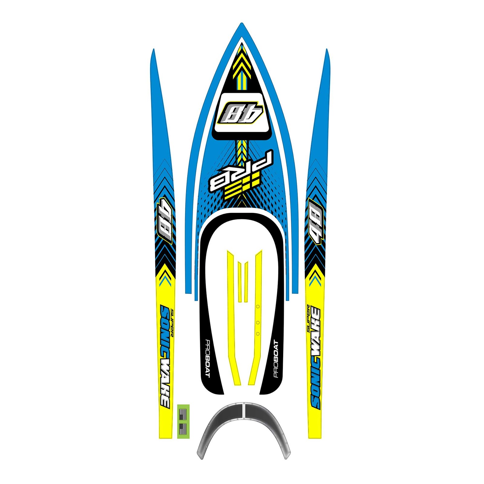Pro Boat Decal Set SSW 48" PRB 1656