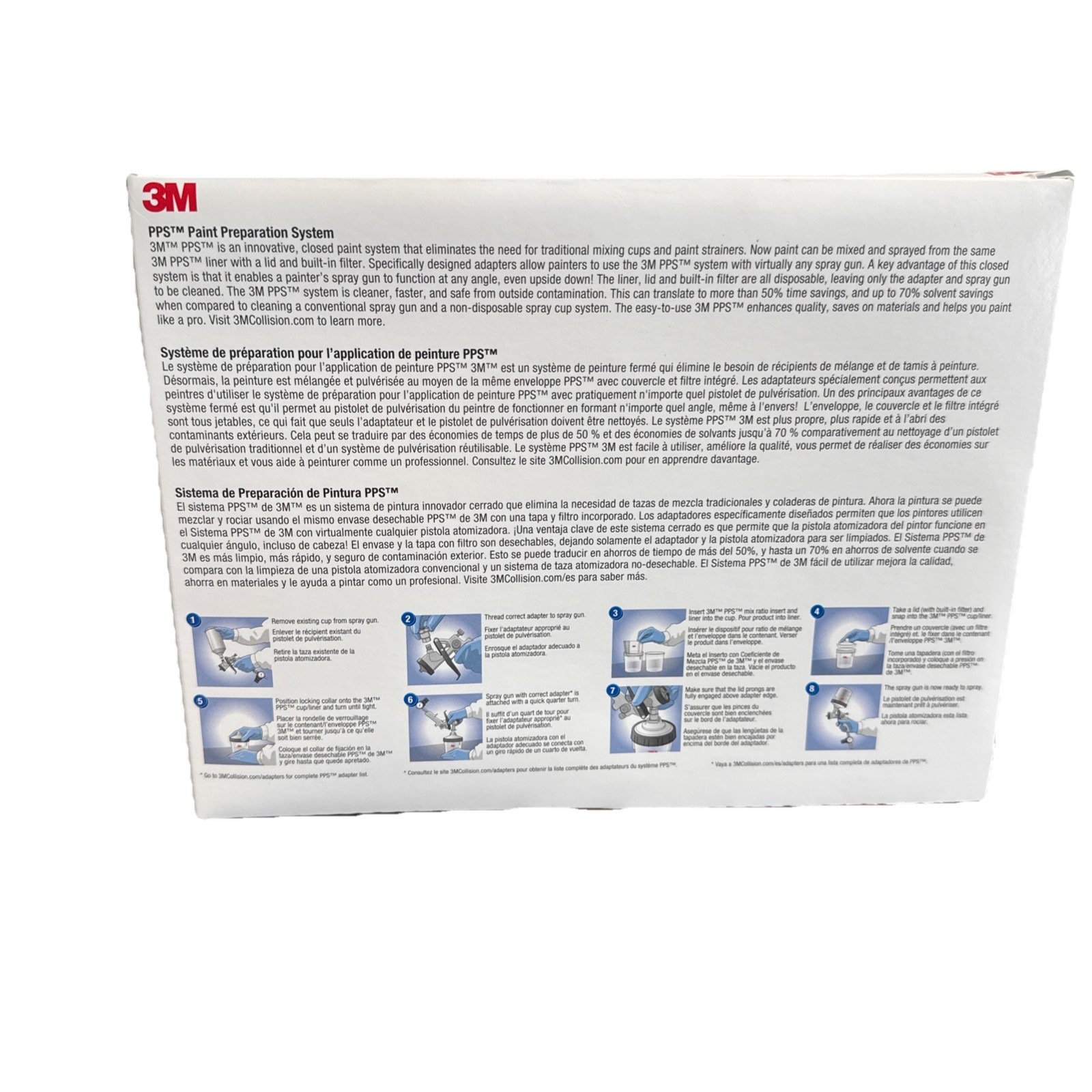 (1) 3M PPS Starter Kit 16382 Large Size