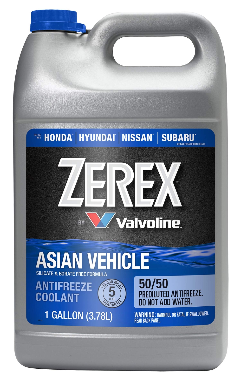 Asian Vehicle Blue Silicate and Borate Free 50/50 Prediluted Ready-to-Use Ant...