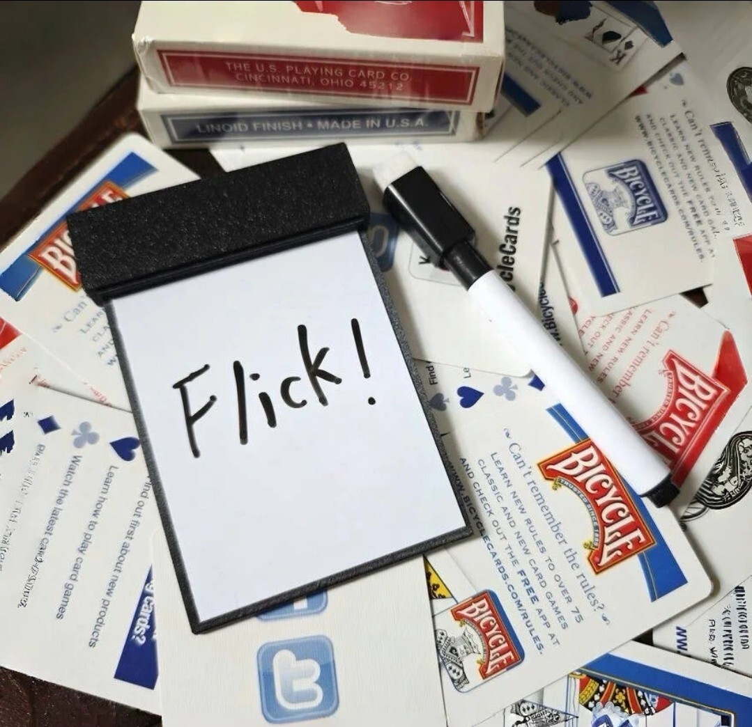 Magic Trick Flick Pad "Draw It, It Appears" Instant Change Gimmick T15