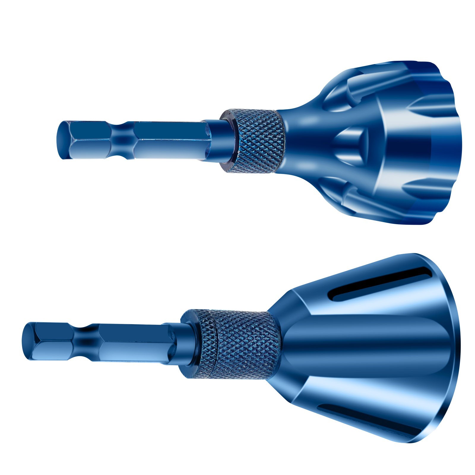 Deburring External Chamfer Tool 1/4'' Hex Shank Remove Burr From Bolts Nuts