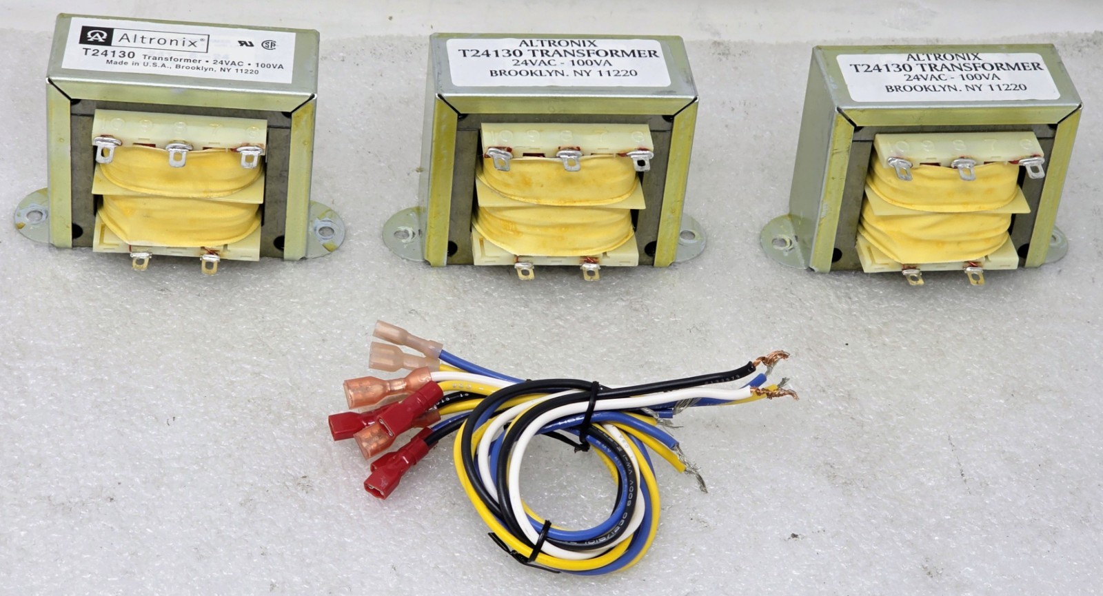 (Lot of 3) Signal Transformer 241-8-24 Altronix T24130 Power Supply 24VAC 100VA