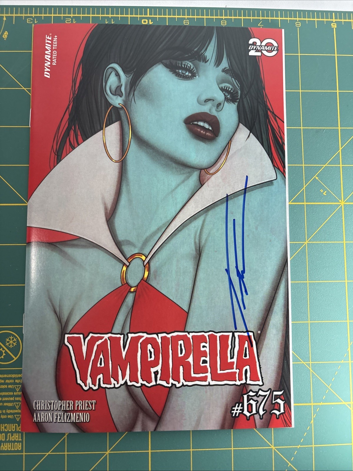 Vampirella 675, Signed By Jenny Frison