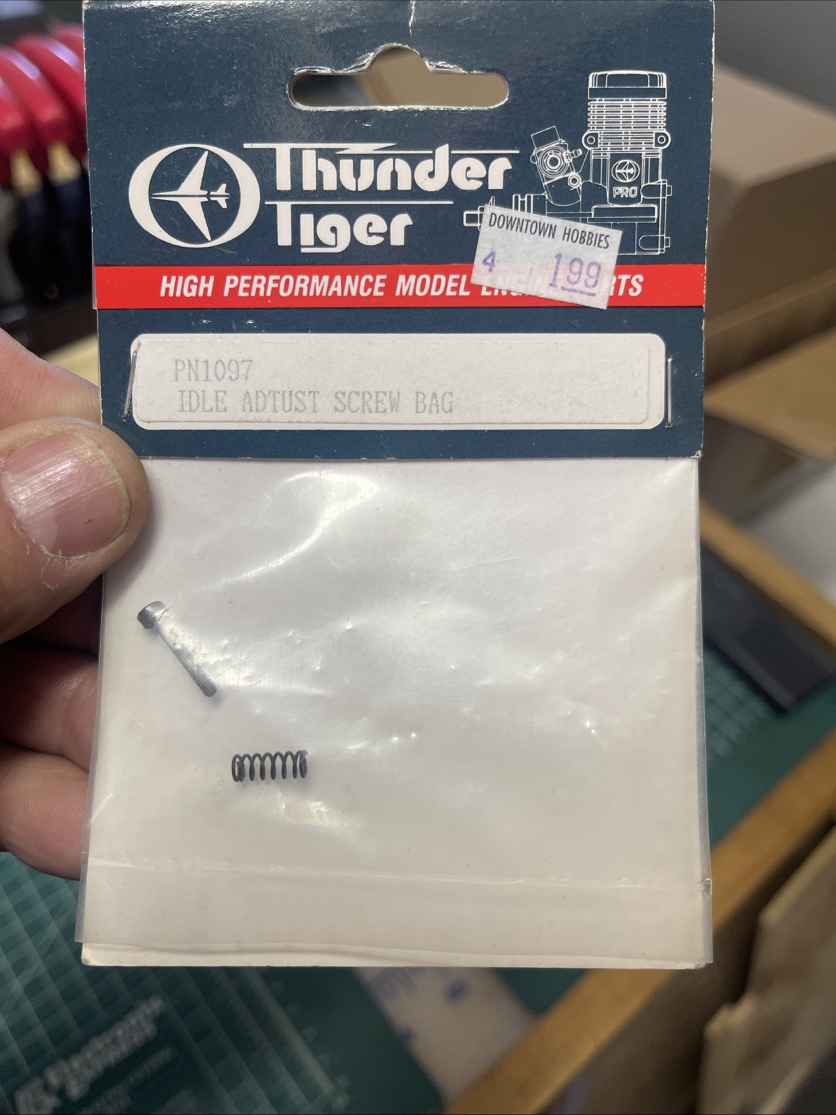 Thunder Tiger Idle Adjust Screw Part Number PN1097